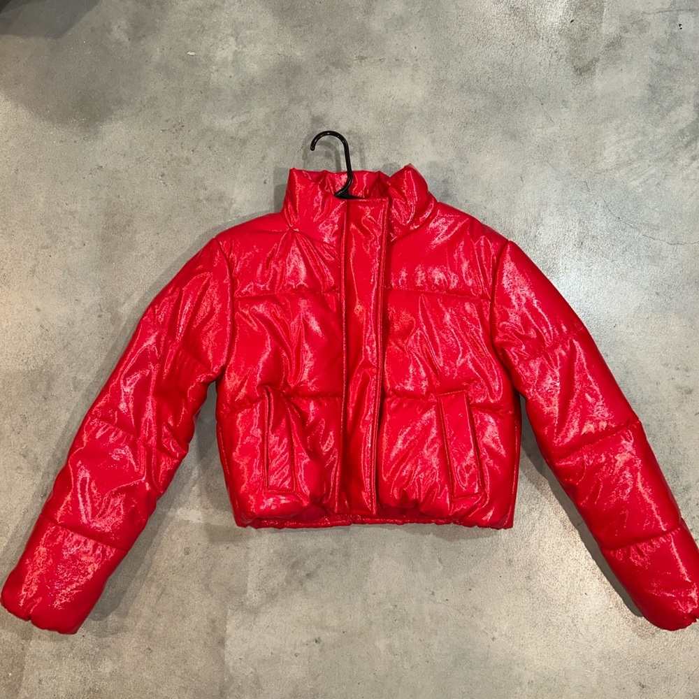 Ambiance Red Outerwear Jacket